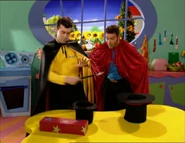 "Now watch closely. Abracadabra..."