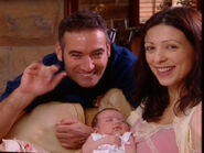 Anthony, his wife Miki and their newborn baby daughter, Lucia