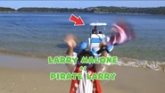 Pirate Larry's title in the end credits