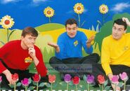 The Awake Wiggles in "A Day Out with the Wiggles" book