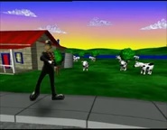 Officer Beaples doing her morning dance