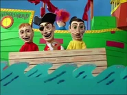 Puppet Greg, Murray and Captain