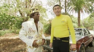 Greg and Kamahl in "The King's Cadillac".