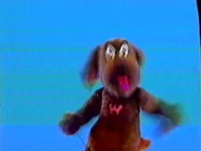 Puppet Wags scratching