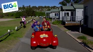 The Big Red Car in "Big4 Wiggly Song!"