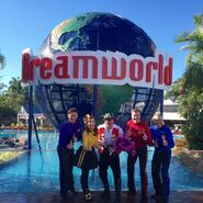 The Wiggles and Captain at Dreamworld