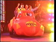 The Big Red Car in "Carols in the Domain"