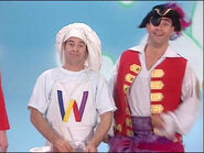 Captain Feathersword and Paul the Cook