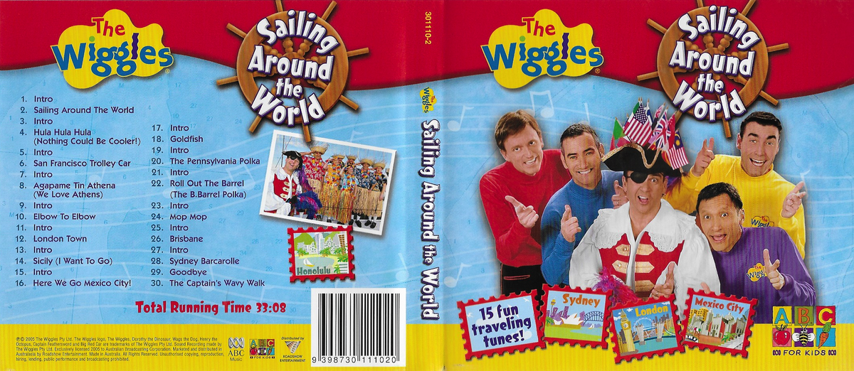the wiggles sailing around the world