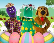 The Wiggly Mascots on Easter