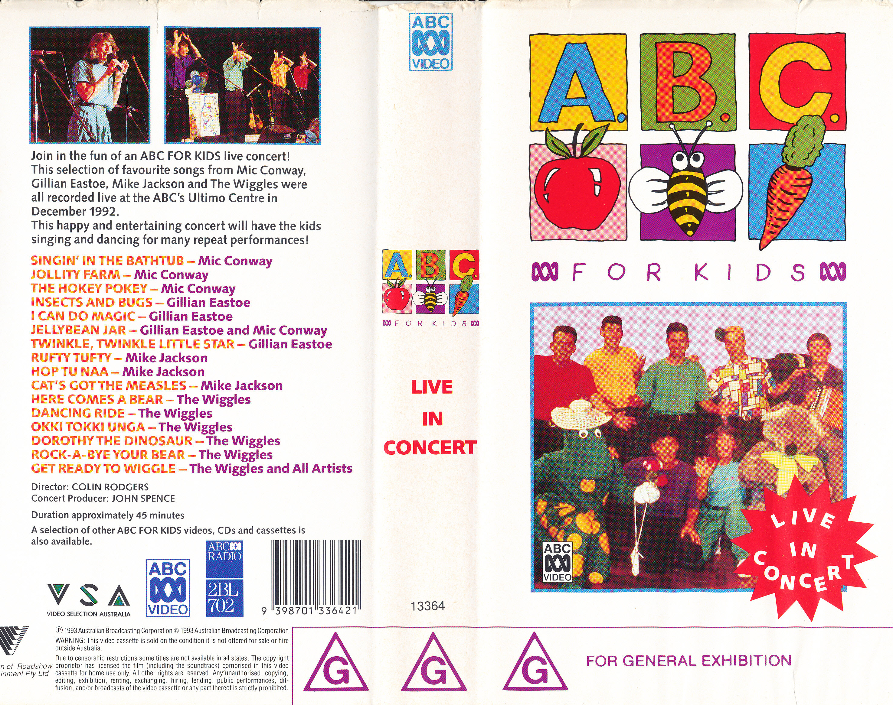 ABC For Kids: Live In Concert | Wigglepedia | Fandom