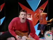 Murray playing Fender telecaster guitar