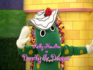 Dorothy in "Dorothy the Dinosaur's Traveling Show!" end credits