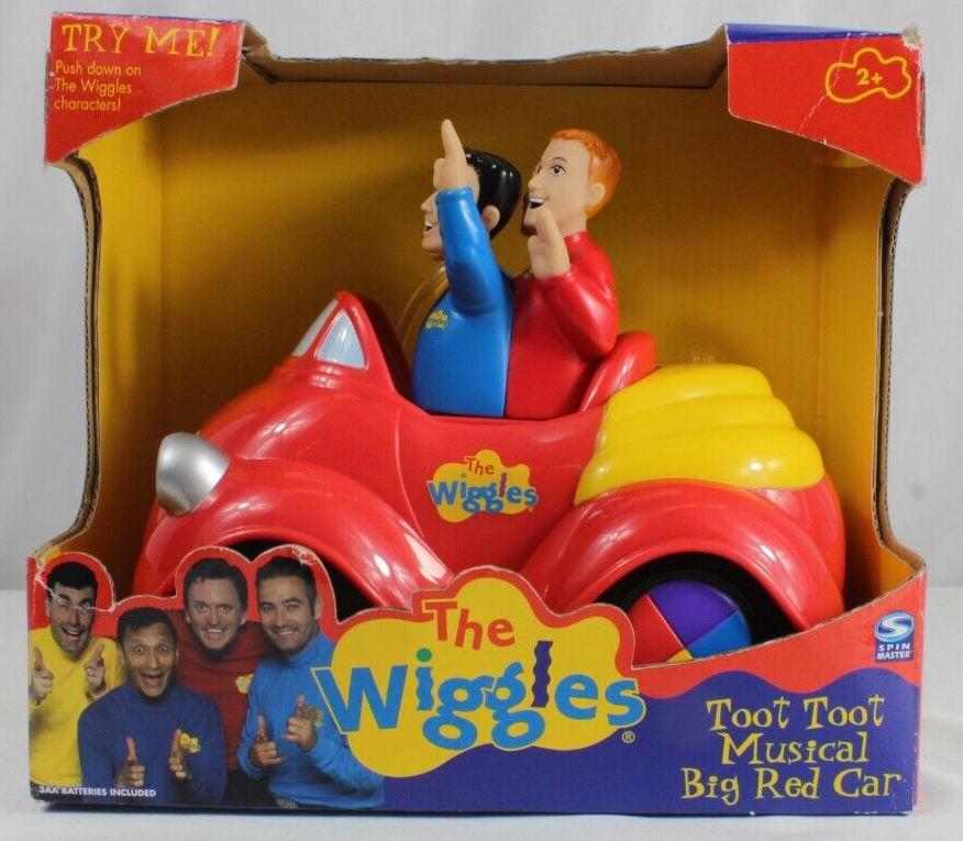 Big red car toy sales