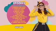 Episode Selection menu (Background music: Emma's Bowmobile, Beep Beep!)
