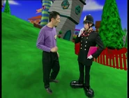 Jeff and Officer Beaples