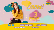 Main menu (Background music: Emma's Yellow Bow (Theme song))