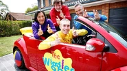 The Wiggles in the Volkswagen Big Red Car