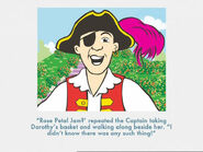 Captain Feathersword in "Dorothy's Rose Petal Jam" electronic storybook