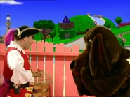 Wags blowing Captain