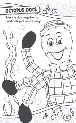 Henry The Ocotopus Coloring Pages