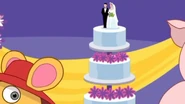 A wedding cake