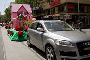 Dorothy's house on MYER Christmas parade