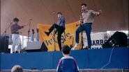 Greg and Anthony in The Wiggles' concert