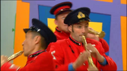 The Other Wiggles in the red coat uniforms