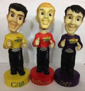 The Professional Wiggles bobblehead toys