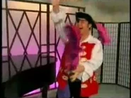 Ben as Captain Feathersword