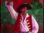 Captain Feathersword in his debut "Wiggle Time!" played by Anthony Field