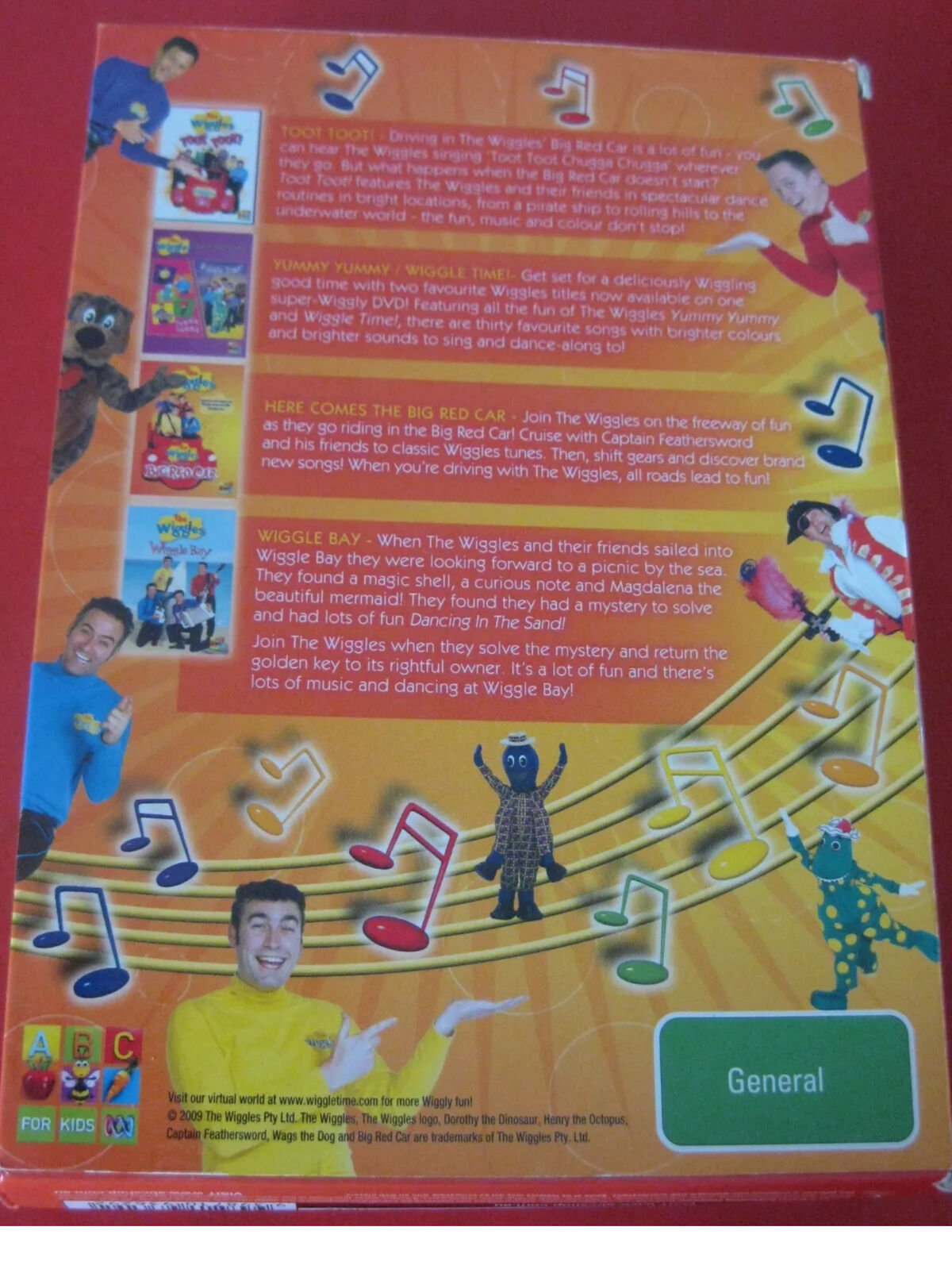 MR.WIGGLES DVD ９枚セット Mr Wiggles Hip Hop Dance Videos