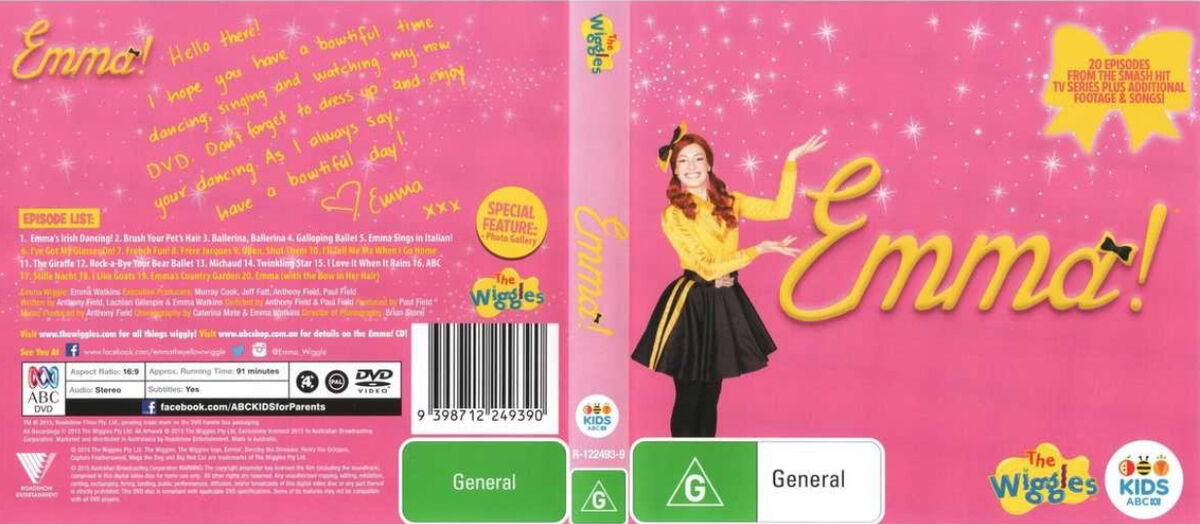 Emma! (DVD)/Home Video | Wigglepedia | Fandom