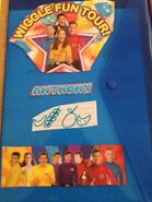 Anthony's name on the Blue Wiggle Fun folder