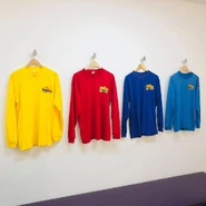 The skivvies hanging backstage