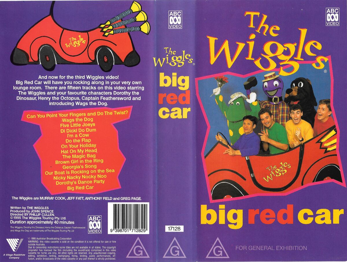 Big Red Car (video)/Home Video | Wigglepedia | Fandom