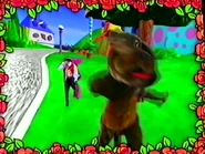 Wags and Captain running