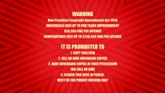 Warning Screen