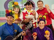 The Wiggles and Captain in a promo picture