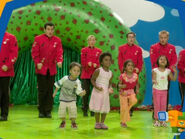 The Wiggly Dancers and the kids in promo picture #2 from "Romp Bomp a Stomp"