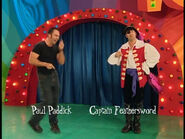 Captain Feathersword and Paul Paddick