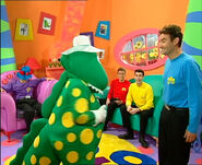 The Wiggles and Dorothy in "Dressing Up"