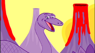 Cartoon Diplodocus