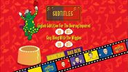 Subtitles menu (Song used: One, Two, Three, Four Rhymes)