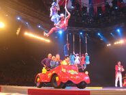 The Big Red Car in AIS Arena