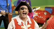 Captain Feathersword crying in The Wiggles' Wiggly Songtime! Show or Furry Tales