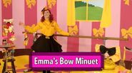 Title card of "Emma’s Bow Minuet" from Emma's Ballet