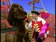 Captain Feathersword and Wags start racing