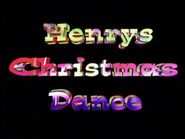 Henry's Christmas Dance song title